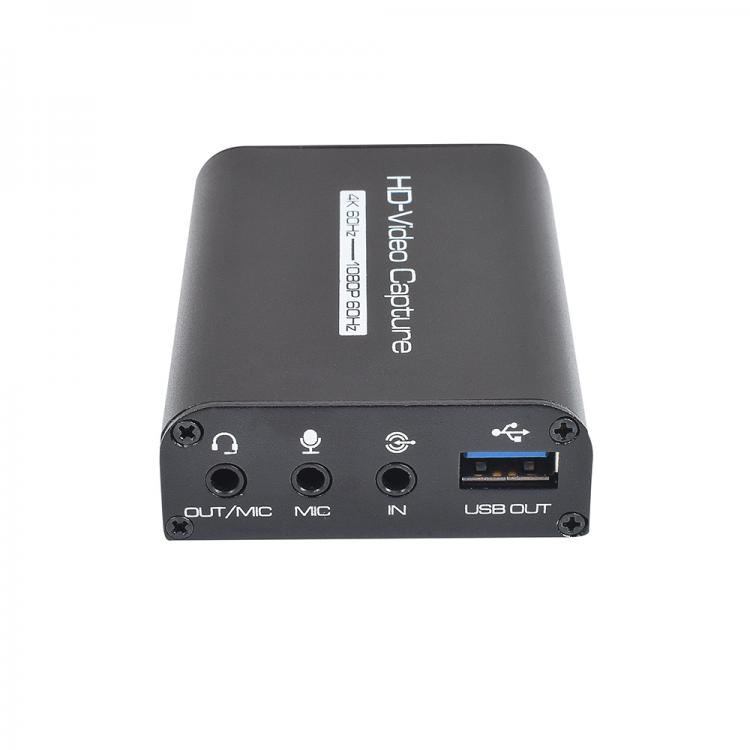 all in one place חומרה 4K 60Hz Video Capture Card HD To USB 3.0 Video Capture Board Game Record Live Streaming Broadcast Mic In Audio Out