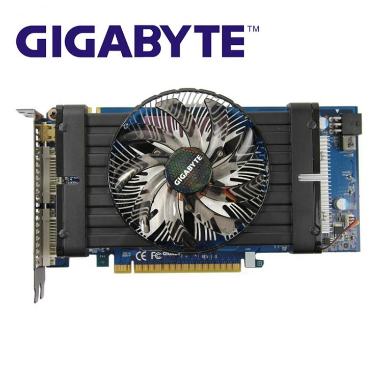 all in one place חומרה GIGABYTE GTX 550Ti 1GB Graphics Card GPU GDDR5 Video Card for nVIDIA Map  GeForce GTX550 Ti 1GD5 Cards mini Dvi Videocard Used