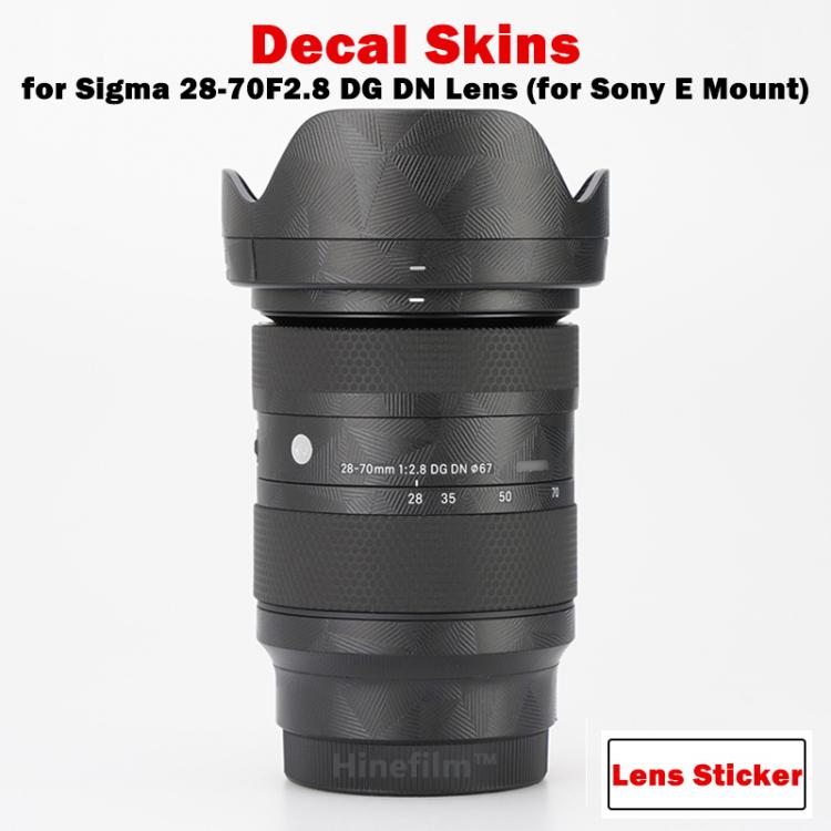 all in one place אביזרים 28-70mm F2.8 Lens Premium Decal Skin Protective Film for Sigma 28-70F2.8 DG DN Lens  for Sony E Mount Cover Film Sticker