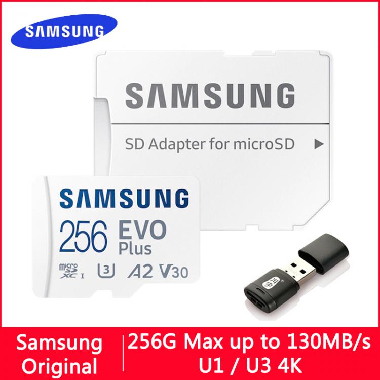 all in one place אביזרים SAMSUNG EVO Plus Micro SD 128GB TF Card Micro SD/TF Card 256gb 64gb Flash Micro Card 512GB Memory Card 128gb Micro SD For Phone