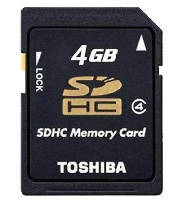 all in one place אביזרים Toshiba 4GB SD Card SDHC Class 4 Flash Memory Card C4 P-SDHC4G4 Genuine High Speed Memory SD For Digital Cameras
