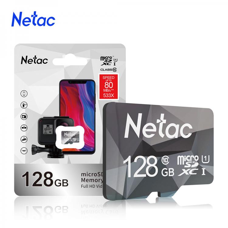 all in one place אביזרים Netac Original Class10 Micro SD Smart TF Card 64GB 128GB 32GB 16GB 8GB U1 Memory Card Flash Card Mini Microsd TF/SD for Phone