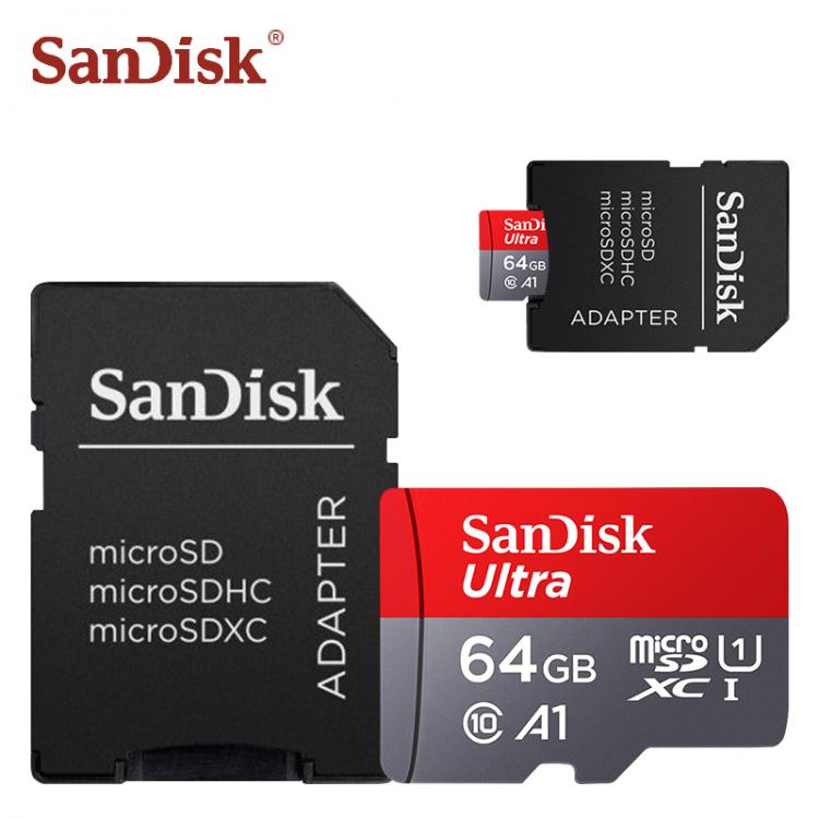 all in one place אביזרים sandisk micro sd 64gb class 10 memory card 128gb microsd 32gb 16gb carte sd 100Mb/s cartao de memoria memory flash TF card