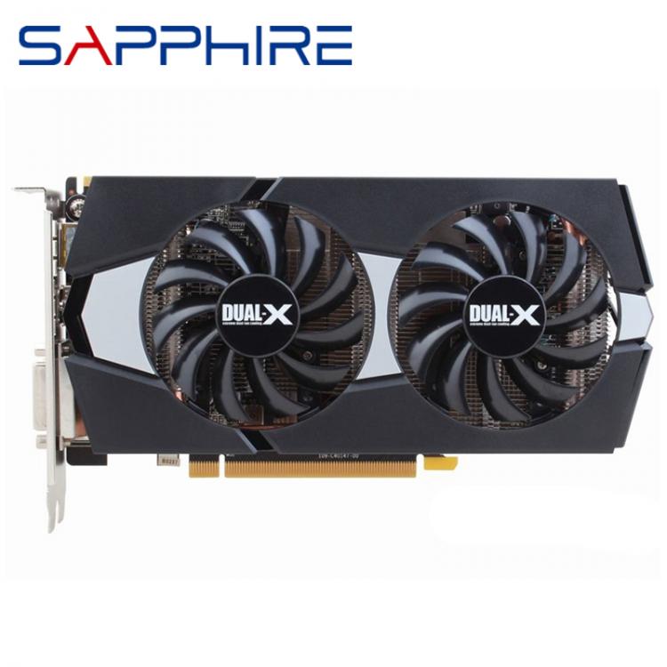 all in one place חומרה Original SAPPHIRE R9 370 2GB Graphics Cards GPU AMD Radeon R9370 2GB Video Screen Cards Desktop PC Computer Game Map Not Mining