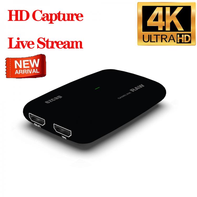 all in one place חומרה Ezcap 321 USB 3.0 HD Game Capture Card Live Streaming Box Recording In 4K 30hz ,1080P 120fps 60fps ,Audio Video Pass Through