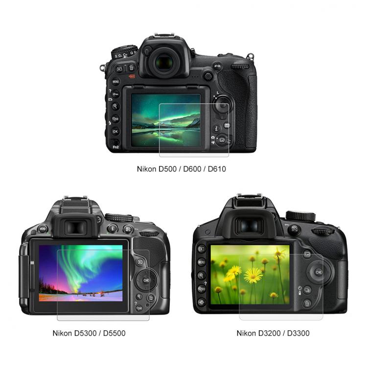 all in one place אביזרים Tempered Optical Glass HD LCD Ultra-thin 9H Camera Screen Protector Protection Film For Nikon D5300 D5500 D7100 D7200 D750 D3200