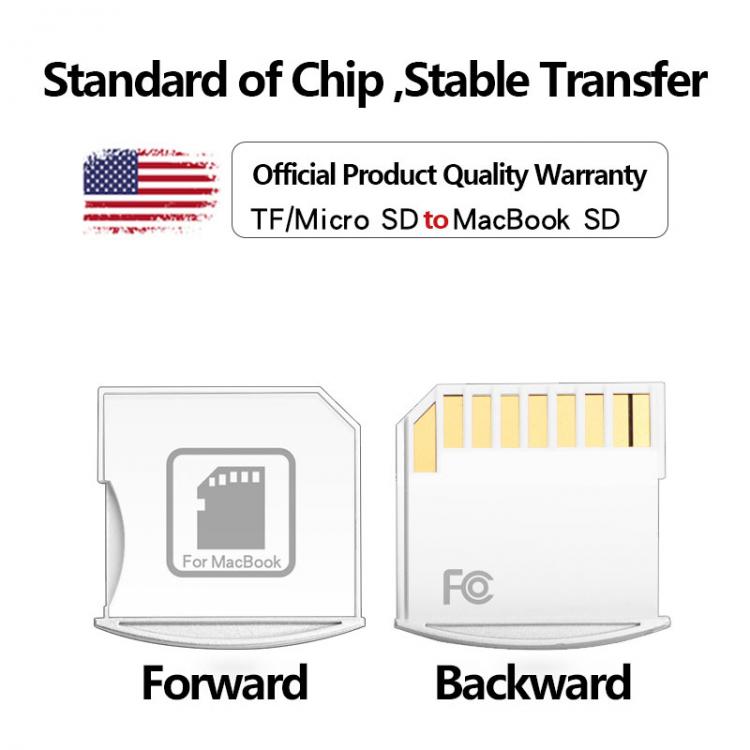 all in one place אביזרים For Macbook Air 13 inch and MacBook Pro 15-inch 32GB 64GB 128GB micro sd adapter Memory Portable Converter Adapter adapter macb
