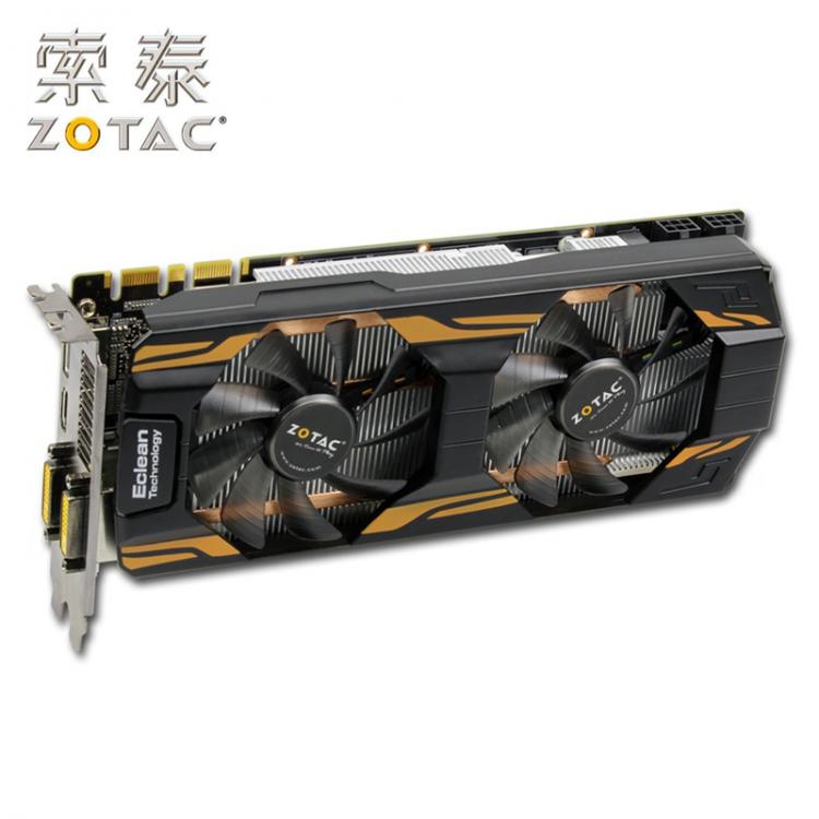 all in one place חומרה Original ZOTAC GeForce GTX 760 2GD5 Graphics Cards For NVIDIA GTX760-2GD5 HA GTX760 2GB  Video Card 256bit HDMI DVI Used GTX-760