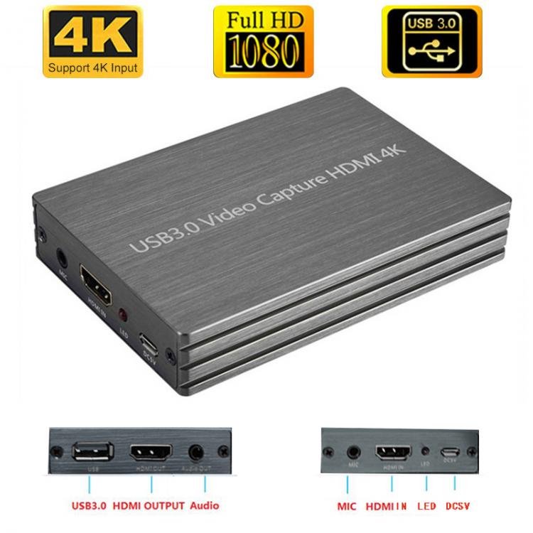 all in one place חומרה 4K HDMI To USB 3.0 Video Capture Card Dongle 1080P 60Hz HD Video Recorder Grabber For OBS Capturing Game Game Capture Card Live