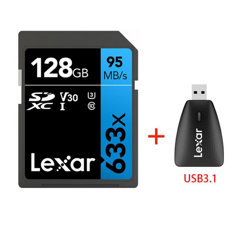 all in one place אביזרים Original Lexar 95M/s 633x 16G 32GB U1 SDHC 64GB 128GB 256GB U3 SD Card  SDXC Class 10 Memory Card For 1080p 3D 4K video Camera