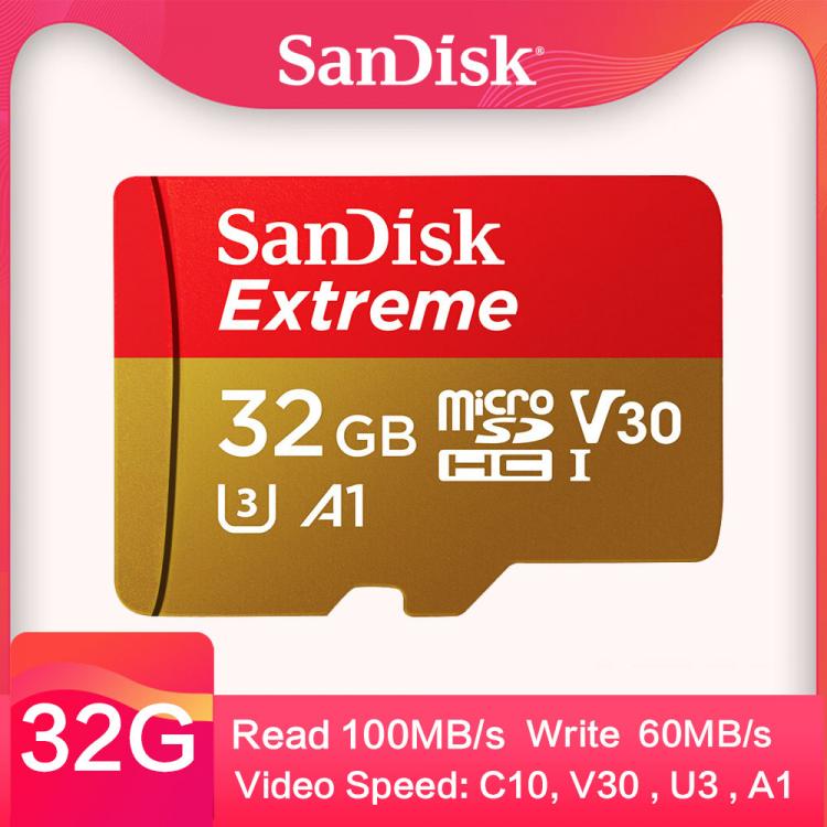 all in one place אביזרים SanDisk A2 Extreme Micro SD Card 32GB A1 64GB 128GB 256GB 400GB 1T Memory Card U3 V30 TF Card for Sports Camera Drone Flash Card