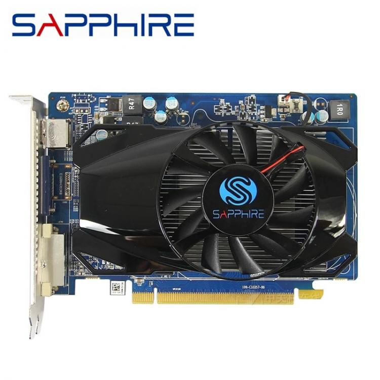 all in one place חומרה Used SAPPHIRE HD6570 1GB For AMD Video Card GPU Radeon HD 6570 GDDR5 128bit Graphics Cards PC Computer Game For Video Cards HDMI