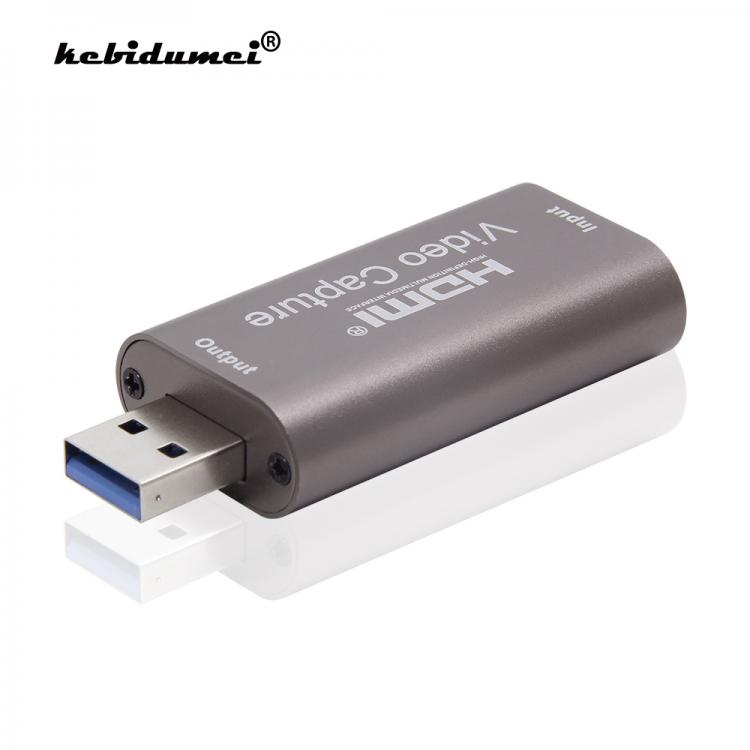 all in one place חומרה USB 3.0 2.0 4K 60Hz Video Capture Card HDMI-compatible Video Grabber Record Box for PS4 Game DVD Camcorder Camera Recording Live