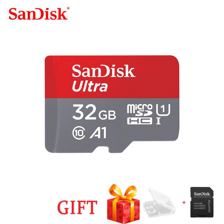 all in one place אביזרים SanDisk A1 Memory Card 16GB 32gb 64GB 128GB 200GB 256GB 400GB Micro sd card Class10 UHS-1TB flash card Memory Microsd TF/SD Card