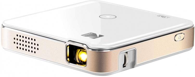 all in one place ביתית KODAK Luma 150 Ultra Mini Pocket Pico Projector - Built in Rechargeable Battery & Speaker, 1080P Support Portable Wireless LED