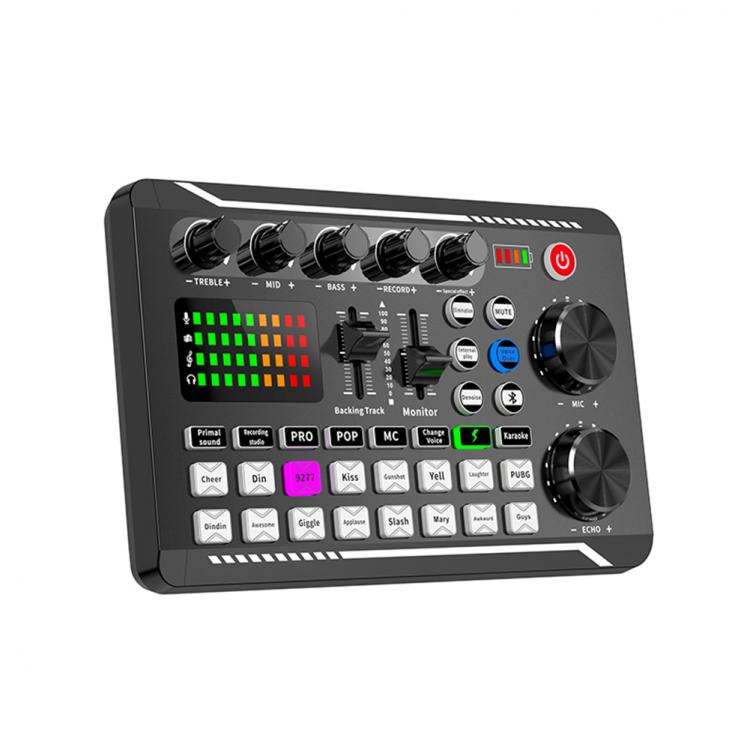 all in one place חומרה Sound Card 16 Sound Effects Noise Reduction Mixers Headset Mic Voice Control for Phone PC Computer DJ Music Studio Party