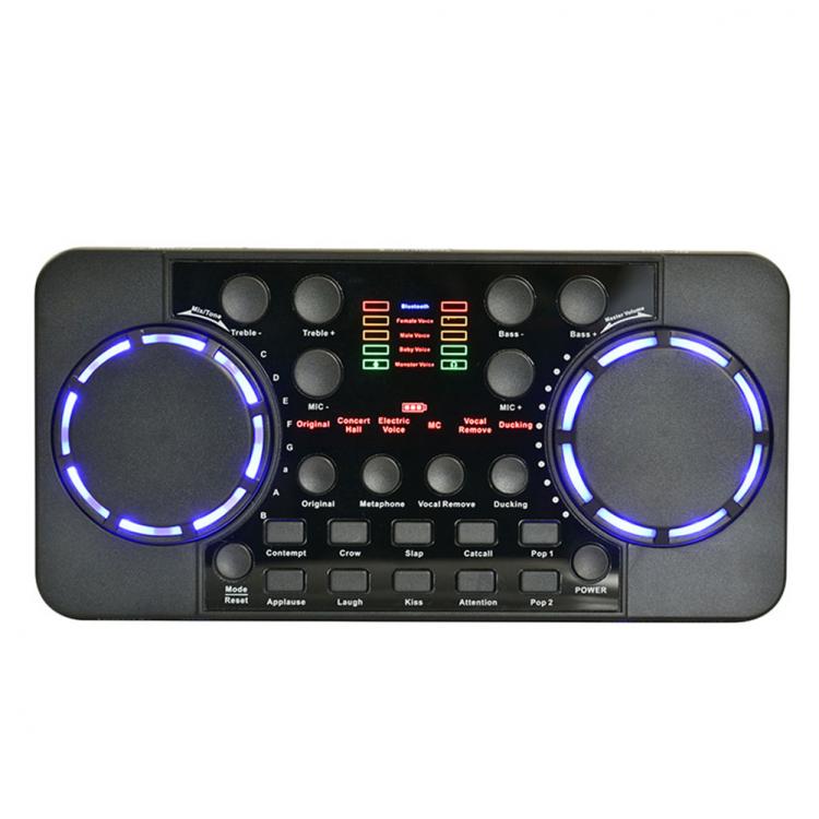 all in one place חומרה Gaming Voice Changer Mixer Sound Card Live Broadcast External For Phone Computer Bluetooth 4.0 Accessories Noise Reduction