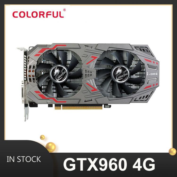 all in one place חומרה Placa De Video Card igame GTX 960 4gb 2g 128bit GDDR5 Nvidia Geforce Graphic Plates Games Card 1050ti 1060 rx580 570 gpu 660 950