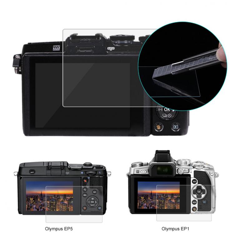all in one place אביזרים PULUZ 9H Surface Hardness Tempered Glass LCD Screen Protector for Olympus E-M10 Mark II E-M10 EPL7/EPL8 EP5 EM1