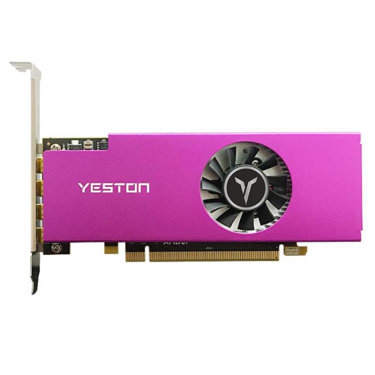 all in one place חומרה Yeston Graphics Card R7 350 2G D5 4MINIDP 6-screen Support Split Screen 750/4000MHz 2G/128bit/GDDR5 with 6 Mini DP Ports