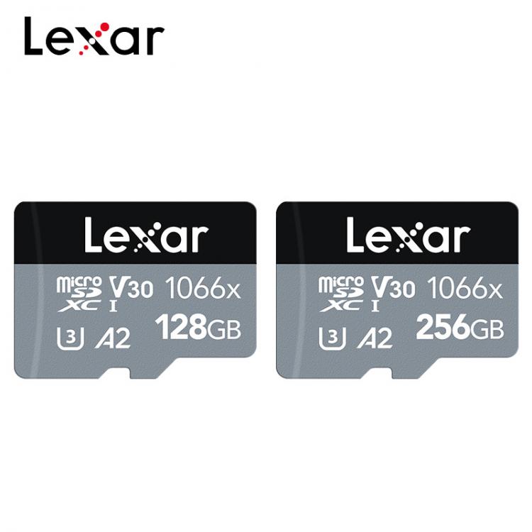 all in one place אביזרים 100% Original Lexar 1066x Memory Card 256GB SDXC Class 10 High Speed A2 Micro SD Card 128GB 64GB U3 UHS-I V30 TF Microsd Card