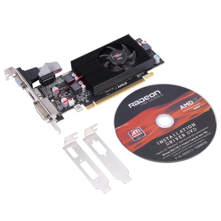 all in one place חומרה R7 240 2G Ie Card, 4K Dual-Sn Small Chis All-In-One High-Definition Independent Game Ie Card