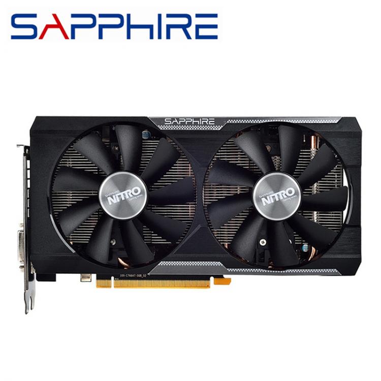 all in one place חומרה Original SAPPHIRE R9 380 4GB Video Cards GPU AMD Radeon R9380 4GB Graphics Cards Double Bios Desktop PC Computer Map Not Mining