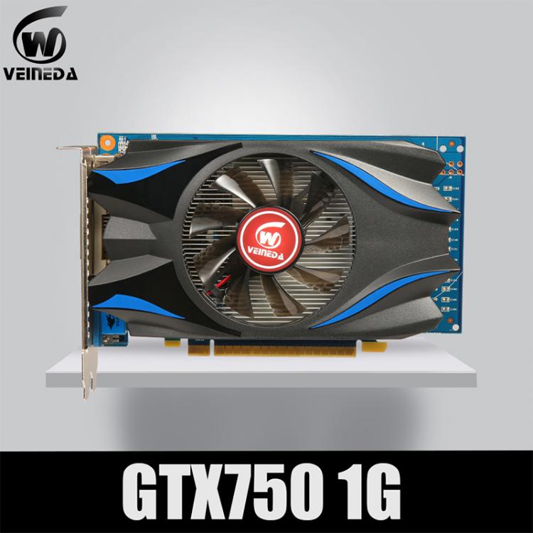 all in one place חומרה Veineda Video Card 100% Original GPU GTX750 1GB GDDR5 Graphic card Instantkill GTX650Ti ,HD6850 ,R7 350 For nVIDIA Geforce Games