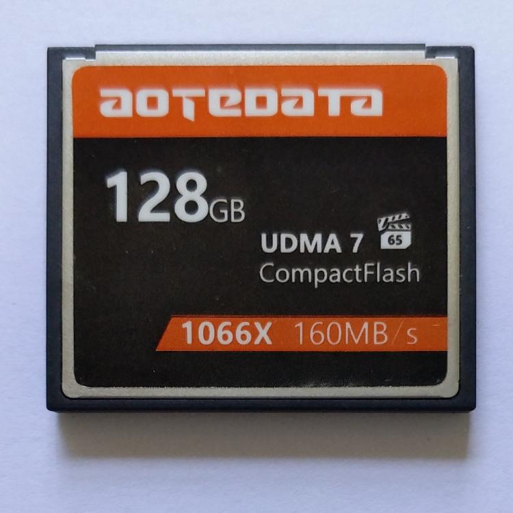 all in one place אביזרים NEW W:150MB/S R:160MB/S AOTEDATA  1000X sale Industrial Compact Flash CF 128GB Memory Card  For Canon  SLR camera For Nikon