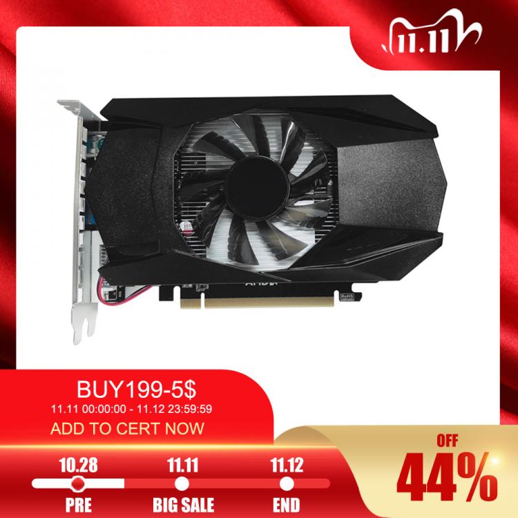 all in one place חומרה HD 7670 4GB 128-bit PCIe 2.0 16X Compatible Gaming DVI VGA Interface Gaming Graphics Card for AMD Gaming Graphics