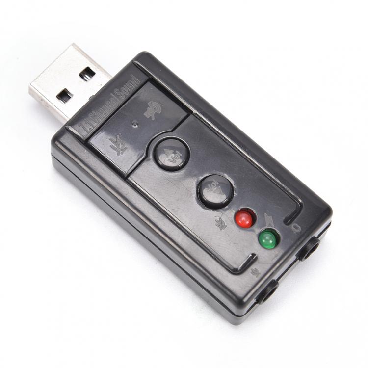 all in one place חומרה Mini External 3D USB 2.0 Sound Card 7.1 Channel Virtual 12Mbps Audio for Speaker Adapter miniphone 3.5mm Jack Stereo Headset
