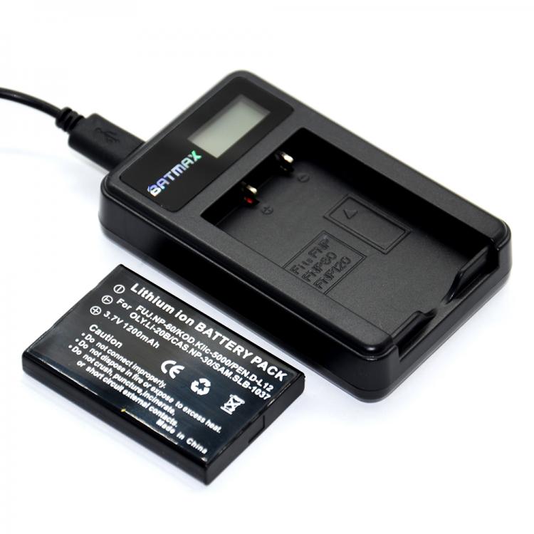 all in one place אביזרים 1200mAh 3.7V FNP-60 NP60 Camera Li-ion Battery Pack&USB LCD Charger for FUJIFILM FUJI FinePix M603 F401 F410 F601 50i Zoom