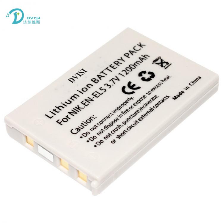 all in one place אביזרים DVISI 3.7V 1200mAh EN-EL5 EN EL5 Camera Battery for NIKON Coolpix P530 P520 P510 P100 P500 P5100 P5000 P6000 P90 P80 Wholesale