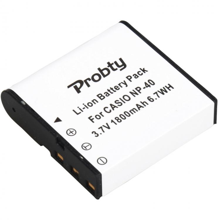 all in one place אביזרים 1Pc 1800mAh NP-40 CNP40 NP40 Digital Camera Battery for Casio EX-Z30/Z40/Z50/Z55/Z57/Z750 EX-P505/P600/P700 PM200 Battery