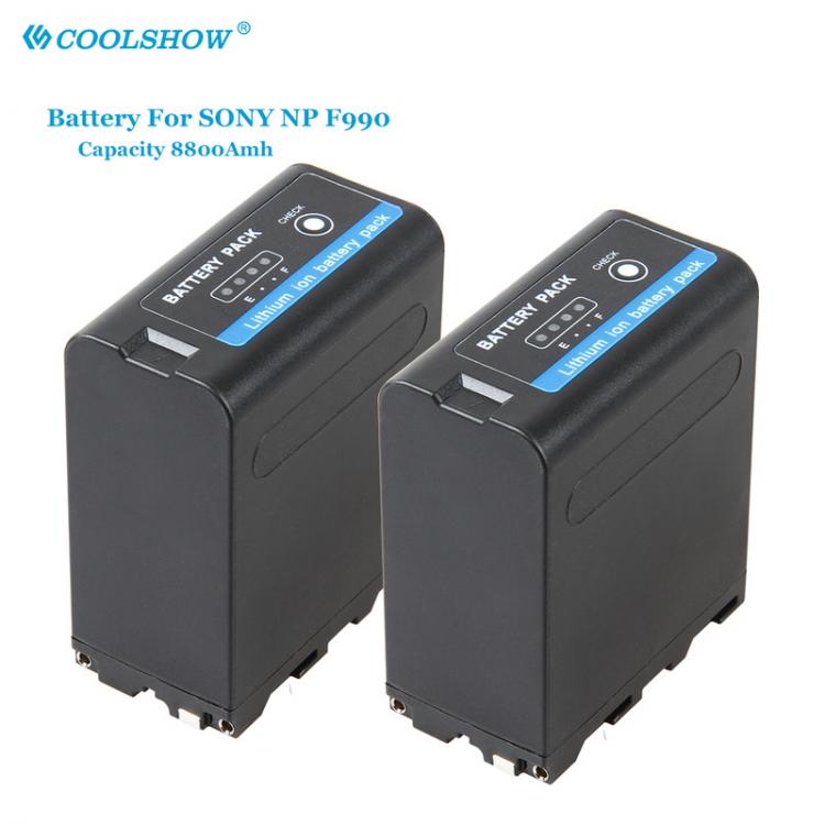 all in one place אביזרים Battery NP-F990 NP F990 NPF990 F930 F950 F960 F970 8800MAH for Sony Camcorder HXR-MC1500C NEX-EA50 HVR-Z7C NX3 5 LED Video Light