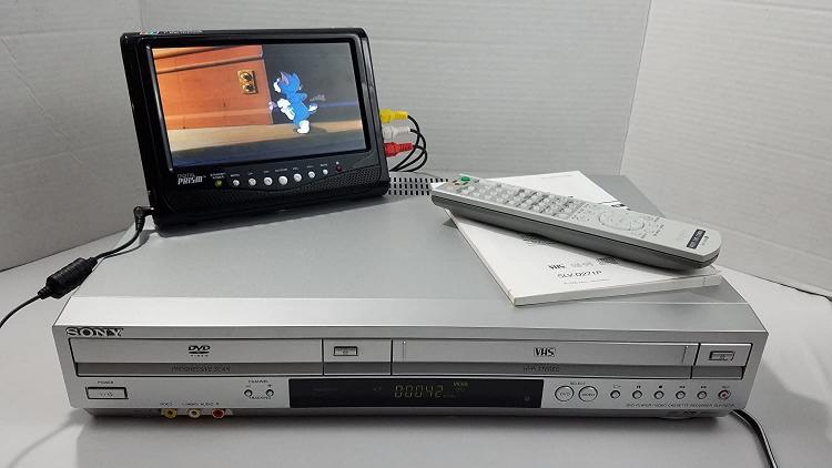 all in one place ביתית Sony SLV-D271P Combo DVD and VCR