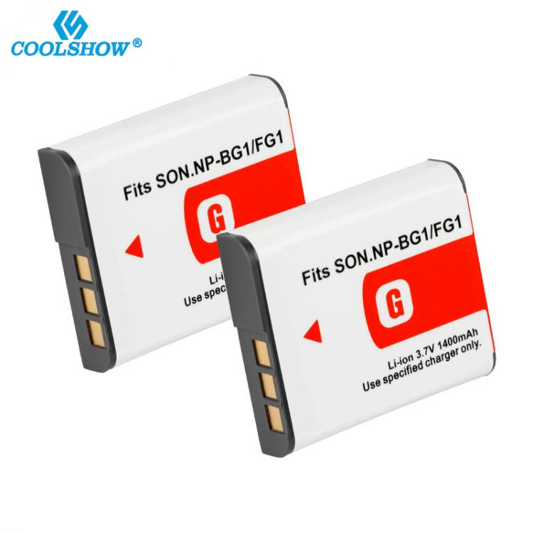 all in one place אביזרים NP-BG1 NP BG1 FG1 Battery For Sony DSC-H50 DSC-H55 DSC-H3 DSC-H7 DSC-H9 H10 H20 W100 WX1 Camera Battery NPBG1 NPFG1 1400mah