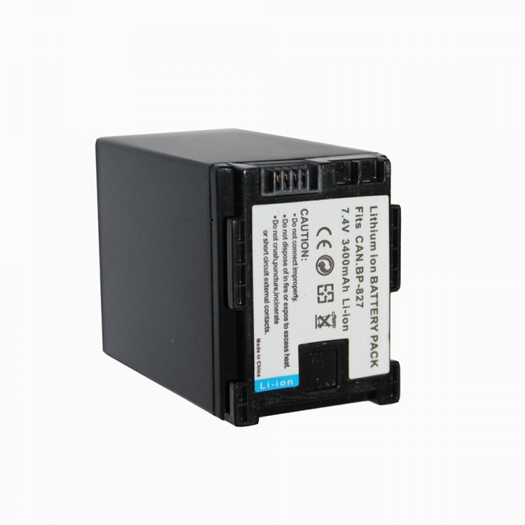 all in one place אביזרים 7.4V 3400mAh BP-827 BP 827 BP 827 Replacement camera Battery Pack for CANON HF20 HF21 HF S11 HF S10 HF11 Wholesale