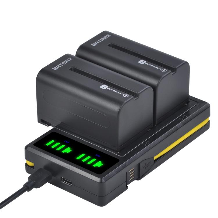 all in one place אביזרים 5200mAH NP-F750 NP-F770 Camera li-ion Battery + LCD USB Dual Charger for Sony NP F970 F960 F550 F570 QM91D CCD-RV100 TRU47E
