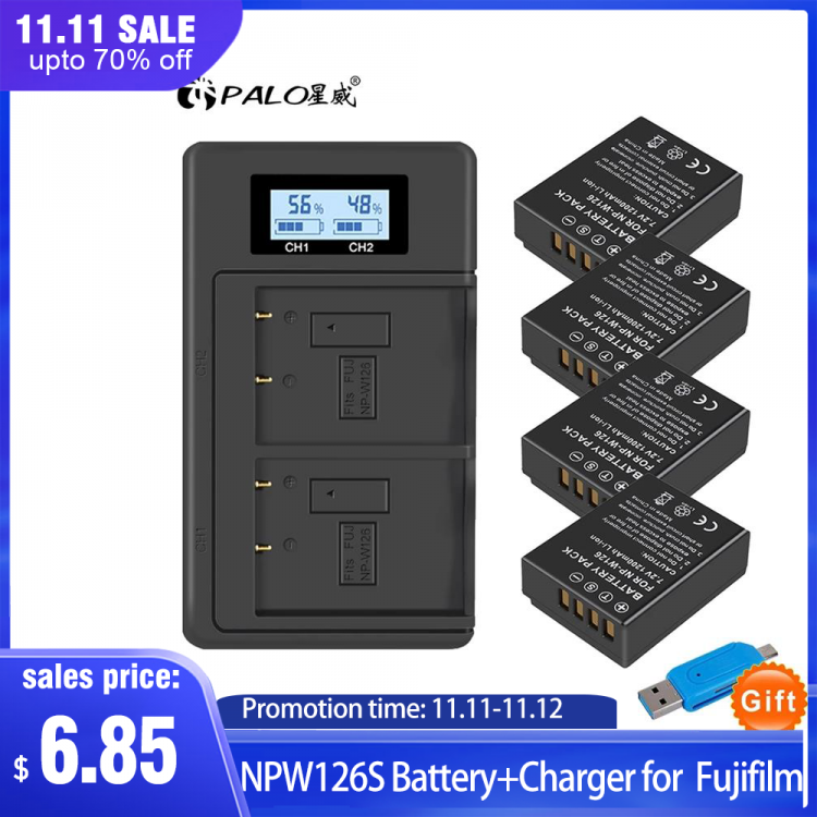 all in one place אביזרים NP-W126 W126S Camera Bttery and Dual Charger for Fujifilm X-T20 XT20 X100F X-H1 XH1 X-A5 XA5 X-A20 XA20 X-E3 XE3 X-T3 X-T30