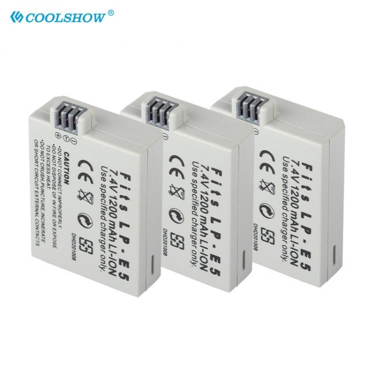 all in one place אביזרים Camera Battery LP E5 LP-E5 LPE5 For CANON 450D 500D 1000D KISS X2 X3 F Rebel XS XSi T1i 1200mAh Standard Batteries