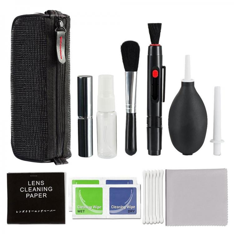 all in one place אביזרים Camera Cleaning Kit Equipment Photo Clean Brush Set Professional Fan Non-toxic Practical Digital Camera Cleaner Tools