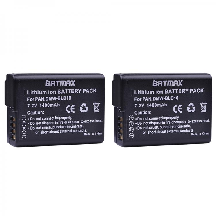 all in one place אביזרים Batmax 2pc 1400mAh DMW-BLD10 Battery for Panasonic DMW BLD10E BLD10 BLD10PP ,DMC GF2GK GF2 G3 GX1 DMC-GF2 Cameras