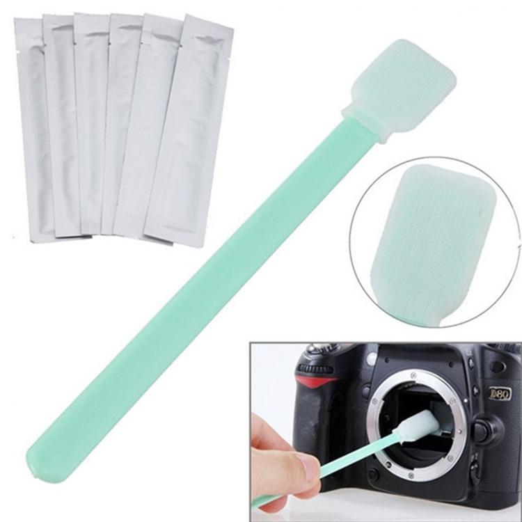 all in one place אביזרים 6pcs Lens Care Cleaning Swab DSLR Digital CCD CMOS Cleaner Camera Frame Cleaning Kit APS-C Sensor
