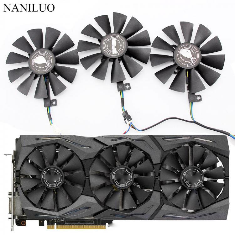 all in one place חומרה 87MM T129215SU DC 12V 0.50AMP T129215SM 4Pin 4 Wire Cooling Fan For ASUS GTX980Ti R9 390X 390 GTX1070 GTX1060 Graphics Card Fans