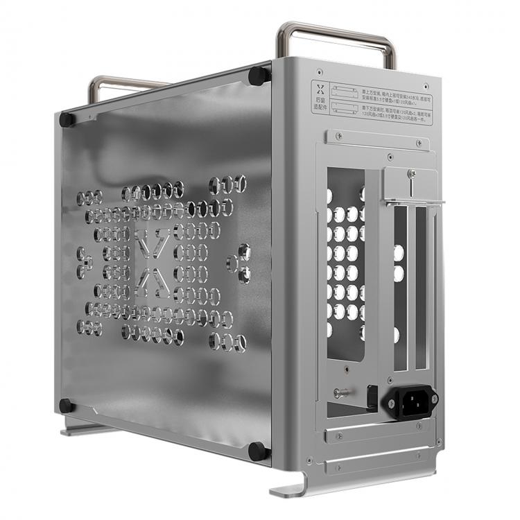 all in one place חומרה Braveman ZZAW Aluminum Alloy Mini ITX Computer Case Desktop PC Chassis B2 PLUS for DIY Installation Home Use Gaming