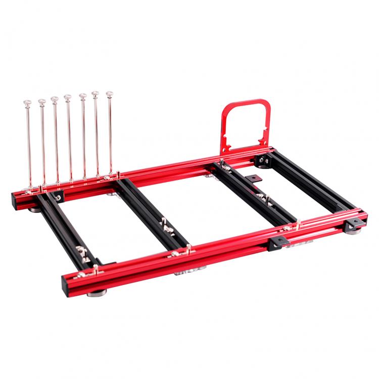 all in one place חומרה for ATX PC Case DIY Aluminum Alloy Mini Open Frame Heat Dissipation PC Computer Case for ATX Motherboard (305 x 244mm)