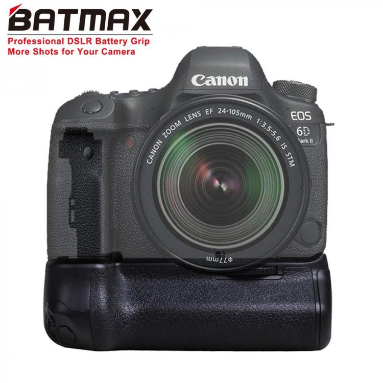 all in one place אביזרים Batmax BG-E21 Battery Grip Holder for Canon 6D Mark II 6D2 DSLR Camera work with LP-E6/LP-E6N battery