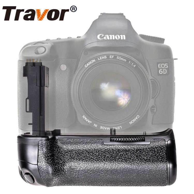 all in one place אביזרים Travor Vertical Battery Grip Holder For Canon 6D DSLR Camera replacement BG-E13 work with LP-E6 battery