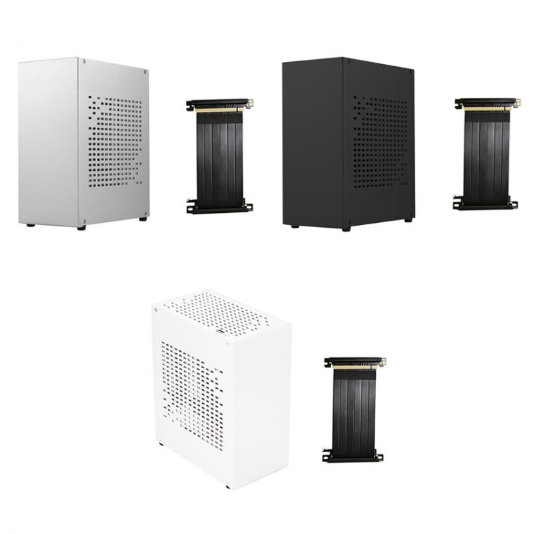 all in one place חומרה A07 Mini ITX Computer Case Chassis HTPC Host Case USB3.0 ITX Enclosure with Graphics Card Extension Cable